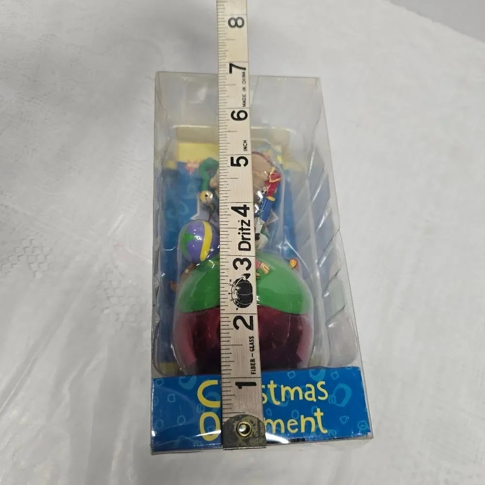 1998 Rauch Rugrats Christmas Tommy Elf Ornament Viacom Nickelodeon NEW VINTAGE